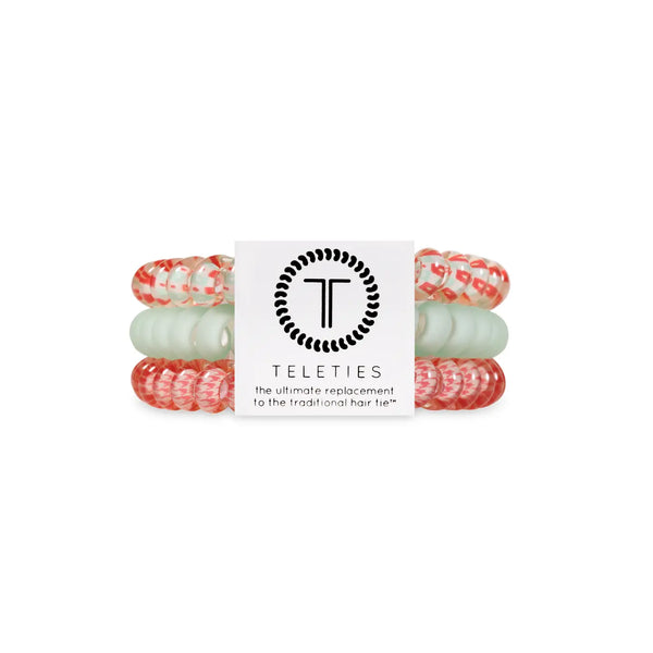 Calming Coral Teleties - Small