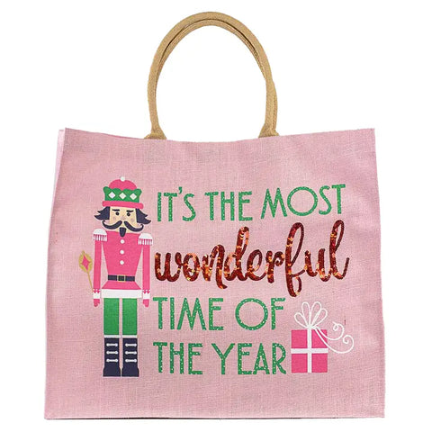 Most Wonderful Time Tote Bag