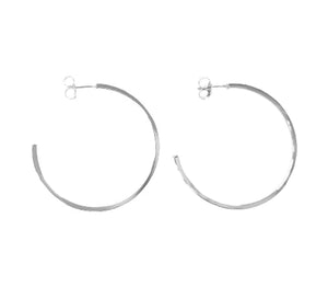 Sheila Fajl Perfect Hoops - Shiny Silver