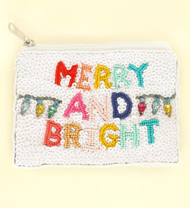 Merry And Bright Coin Purse