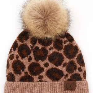 C.C Leopard Beanie