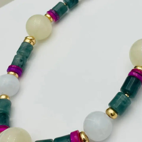 Resin Beaded Necklace