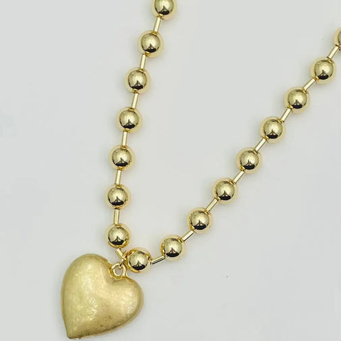 Gold Heart Necklace