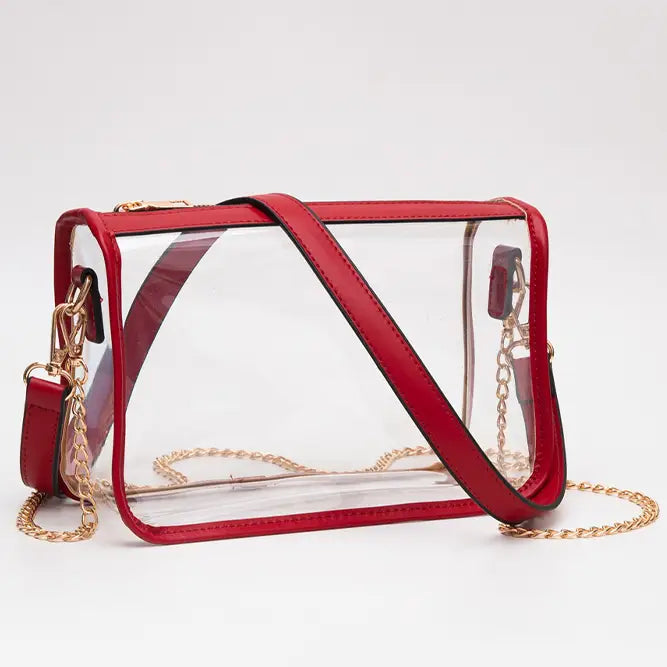 Clear Rectangle Crossbody