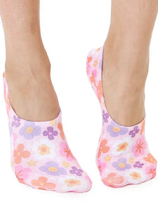 Delicate Flower Liner Socks