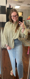 Olive Date Top