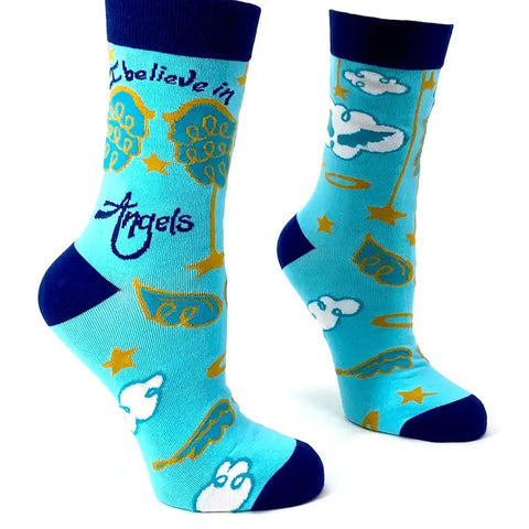 I Believe In Angels Socks