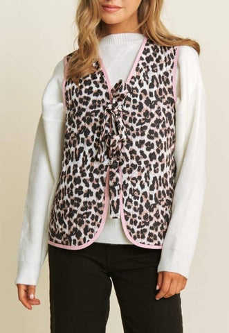 Just That Wild Thing Quilted Vest