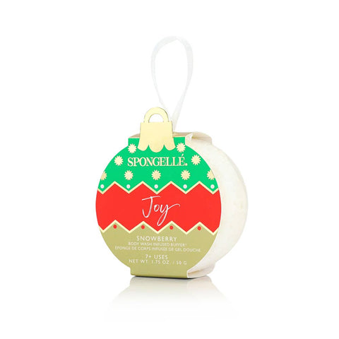 Holiday Ornament Spongelle - Snowberry