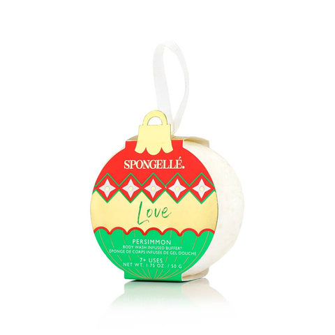 Holiday Ornament Spongelle - Persimmon