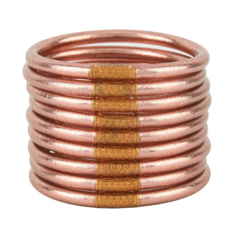 Rose Gold BuDhaGirl Bangles