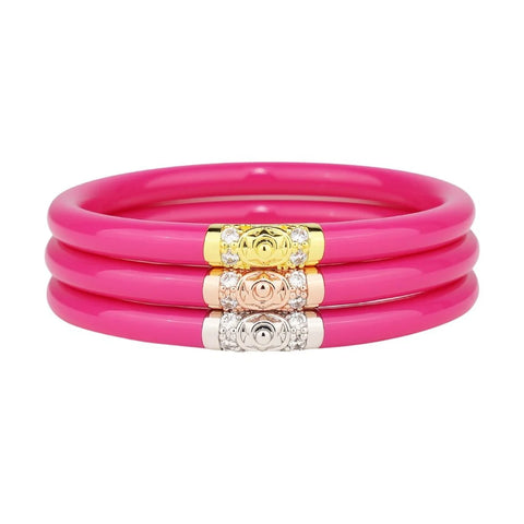 Three Kings BuDhaGirl Bangles - Epic Pink