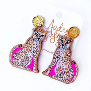 Cheetah Earrings