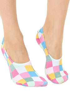 Checkered Liner Socks