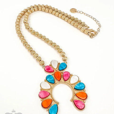 Squash Blossom Necklace - Multi