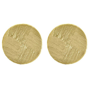 Sheial Fajl Blair Studs - Brushed Gold