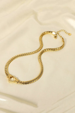 Gold Heart Necklace